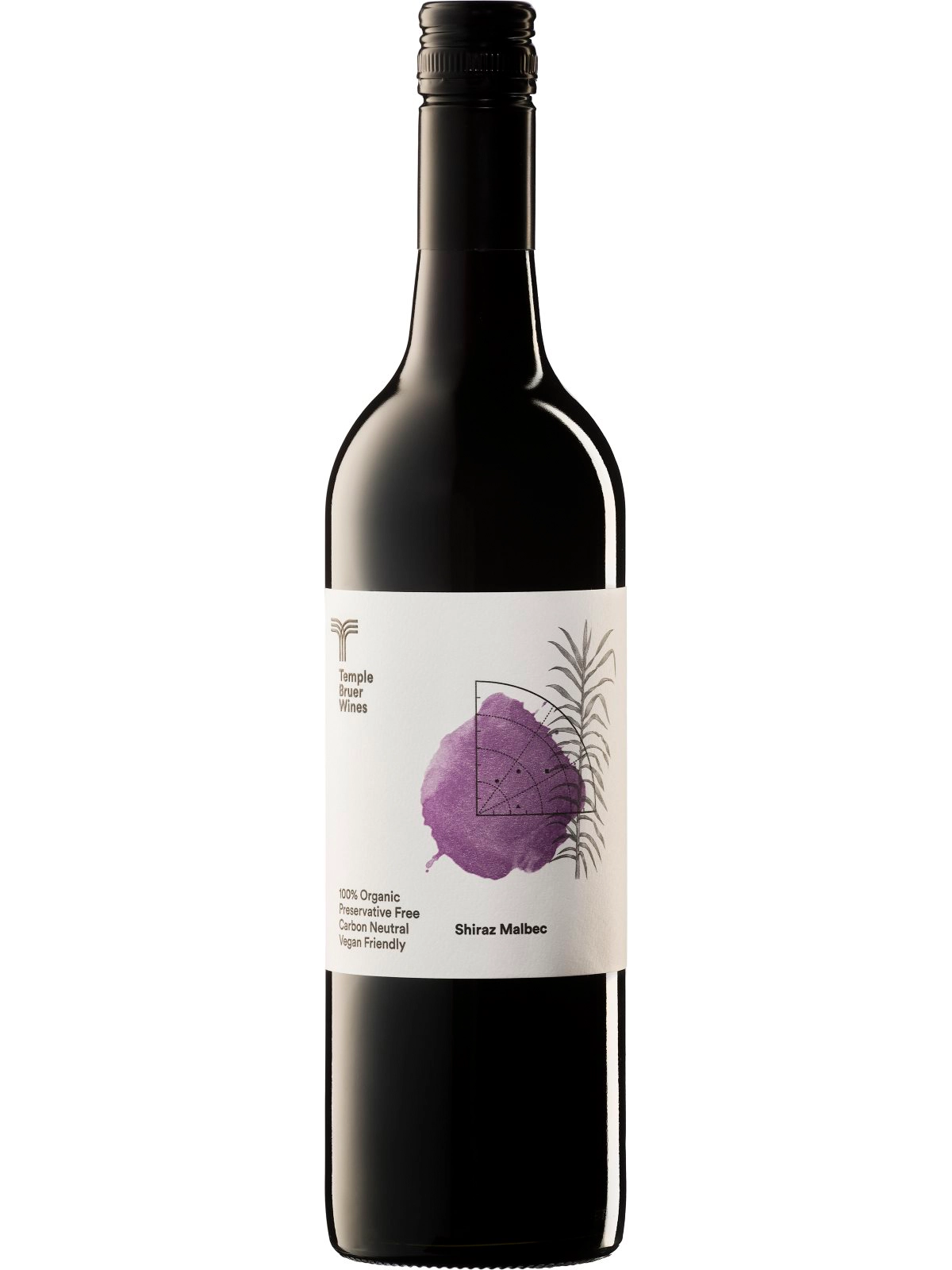Temple Bruer Shiraz Malbec Preservative Free 750ml